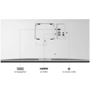 مانیتور 27 اینچ ال جی مدل 27US550-W با وضوح Ultra HD - 4K پنل IPS و نرخ به روزرسانی 60 هرتز