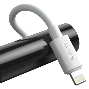 کابل تبدیل USB-C به لایتنینگ باسئوس مدل Simple Wisdom طول 1.5 متر بسته 2 عددی