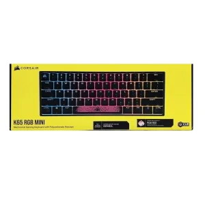 کیبورد مخصوص بازی کورسیر مدل K65 RGB MINI MXRED