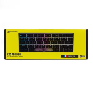 کیبورد مخصوص بازی کورسیر مدل K65 RGB MINI MXRED