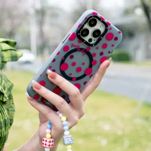 کاور یانگ کیت مدل Polka Dots کد BDcx001 مناسب برای گوشی موبایل اپل IPHONE 14 / IPHONE 13