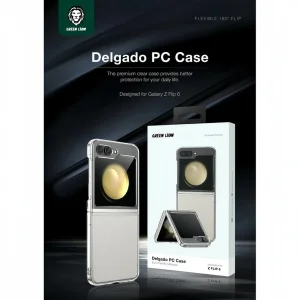 کاور گرین لاین مدل Delgado مناسب برای گوشی موبایل سامسونگ Galaxy Z Flip 7 FE / Z Flip 6