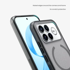 کاور نیلکین مدل Super Frosted Shield Pro Transparent Magnetic  مناسب برای گوشی موبایل شیائومی Poco F8 Ultra/ Redmi K90 Pro Max
