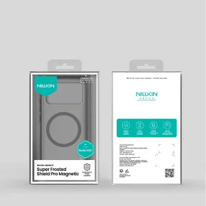 کاور نیلکین مدل Super Frosted Shield Pro Transparent Magnetic مناسب برای گوشی موبایل شیائومی Poco F8 Pro/ Redmi K90
