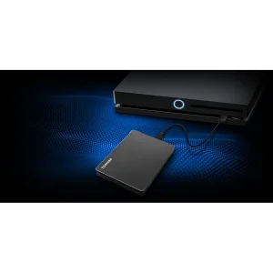 هارد اکسترنال توشیبا مدل Canvio Gaming ظرفیت یک ترابایت دارای رابط USB Type-A 3.2