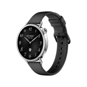 ساعت هوشمند 41 میلی‌متری شیائومی مدل Watch S4 با بند سیلیکونی، سازگار با اندروید 8.0 به بالا و iOS 14 به بالا