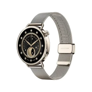 ساعت هوشمند 41 میلی‌متری شیائومی مدل Watch S4 با بند سیلیکونی، سازگار با اندروید 8.0 به بالا و iOS 14 به بالا