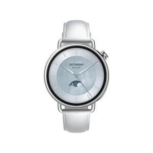 ساعت هوشمند 41 میلی‌متری شیائومی مدل Watch S4 با بند سیلیکونی، سازگار با اندروید 8.0 به بالا و iOS 14 به بالا