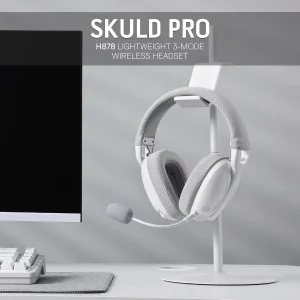هدست گیمینگ بی سیم ردراگون مدل Skuld H878 با صدای 7.1 کاناله