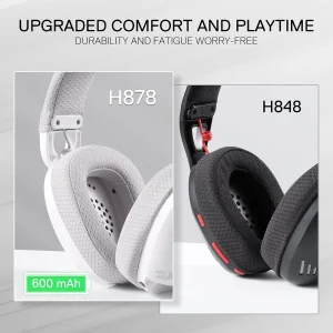 هدست گیمینگ بی سیم ردراگون مدل Skuld H878 با صدای 7.1 کاناله