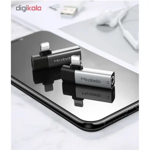 مبدل لایتیتنگ به لایتینگ / جک 3.5 میلی متری مک دودو مدل CA-621