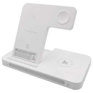 شارژر بی سیم 15 وات 3 پورت ریمکس مدل RP-W70 به همراه کابل USB-C