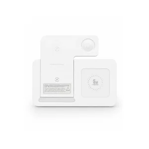 شارژر بی سیم 15 وات 3 پورت ریمکس مدل RP-W70 به همراه کابل USB-C