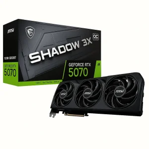 کارت گرافیک ام اس آی مدل MSI RTX 5070 12G Shadow 3X OC