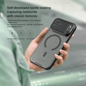 کاور نیلکین مدل Camshield Prop Magnetic Clear Transparent Lens Guard مناسب برای گوشی موبایل اپل iPhone 17 Pro Max