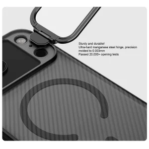 کاور نیلکین مدل Camshield Prop Magnetic Clear Transparent Lens Guard مناسب برای گوشی موبایل اپل iPhone 17 Pro Max