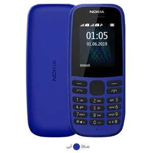 گوشی موبایل نوکیا مدل 105 - 2019 TA-1174 DS AR دو سیم کارت ظرفیت 4 مگابایت و رم 4 مگابایت