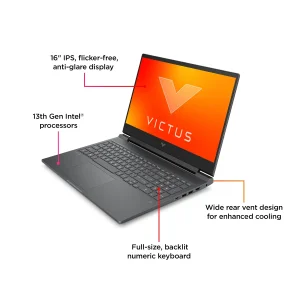لپ تاپ 16.1 اینچی اچ‌ پی مدل Victus 16 R0016-Core i5 13500H-RTX3050 6GB-32GB DDR5 5600MHz-1TB SSD-FHD 144Hz-W - کاستوم شده