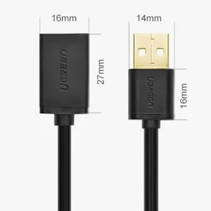 کابل افزایش طول USB2.0 یوگرین مدل US103-10314 طول 1 متر