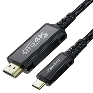 کابل تبدیل HDMI به USB-C ایس فست مدل C1-10 طول ۱.۸ متر