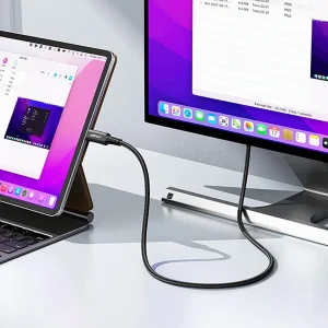 کابل تبدیل HDMI به USB-C ایس فست مدل C1-10 طول ۱.۸ متر