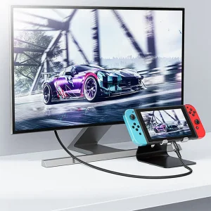 کابل تبدیل HDMI به USB-C ایس فست مدل C1-10 طول ۱.۸ متر