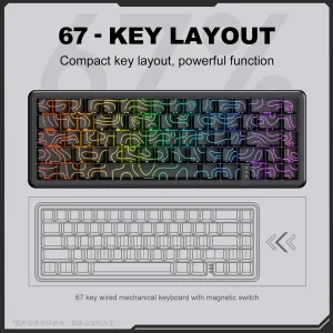 کیبورد گیمینگ اونیکوما مدل G67