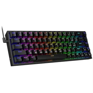 کیبورد گیمینگ ردراگون مدل CASTOR K631 RGB RED SWITCH