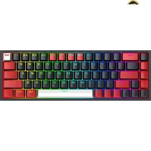 کیبورد گیمینگ ردراگون مدل CASTOR K631 RGB RED SWITCH