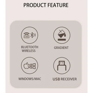 کیبورد بی‌سیم مافی مدل Anni