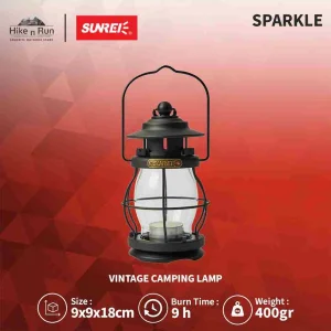 چراغ فانوسی سانری مدل sparkle با نور آفتابی