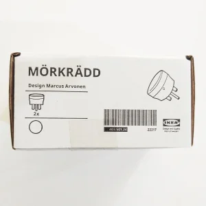چراغ خواب ایکیا مدل MORKRADD کد 403.501.24 بسته 2 عددی