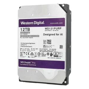 هارددیسک اینترنال وسترن دیجیتال مدل WD121PURP (Pro) ظرفیت 12 ترابایت