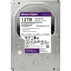 هارددیسک اینترنال وسترن دیجیتال مدل WD121PURP (Pro) ظرفیت 12 ترابایت