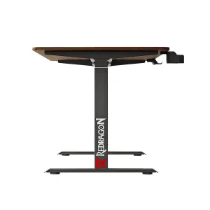 میز کامپیوتر ردراگون مدل GD3600NT-XL WALNUT WOOD سایز 180x60 سانتی متر