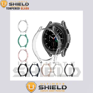 کاور آلتیمیت شیلد مدل PC-Bump-UL مناسب برای ساعت هوشمند سامسونگ Galaxy Watch 4 Classic 46mm به همراه محافظ صفحه نمایش