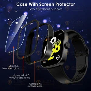 کاور آلتیمیت شیلد مدل Hard PC مناسب برای ساعت هوشمند شیائومی Redmi Watch 5