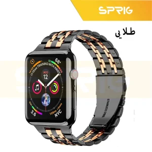بند اسپریگ مدل 7Bid Lux مناسب برای اپل واچ 42 / 44 / 45 / 49 میلی متر