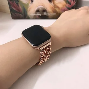بند اپیکوی مدل Cartier Loop مناسب برای اپل واچ سری 1/2/3/4/5/6/7/8/SE سایز 38/40/41 میلی متری
