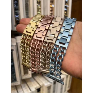بند اپیکوی مدل Cartier Loop مناسب برای اپل واچ سری 1/2/3/4/5/6/7/8/SE سایز 38/40/41 میلی متری