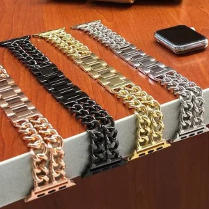 بند اپیکوی مدل Cartier Loop مناسب برای اپل واچ سری 1/2/3/4/5/6/7/8/SE سایز 38/40/41 میلی متری
