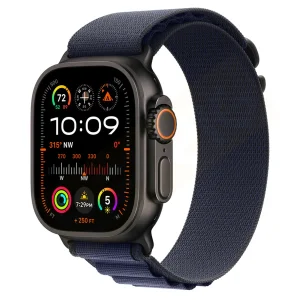 بند اسپریگ مدل Alpine Black Buckle مناسب برای اپل واچ سری 4/5/6/Se سایز 44 میلیمتری