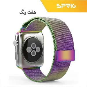 بند اسپریگ مدل Milanese مناسب برای اپل واچ  سایز 42 / 44 /45 / 49 میلی متری