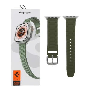 بند اسپیگن مدل Rugged Armor مناسب برای اپل واچ 42 / 44 / 45 / 49 میلی متری