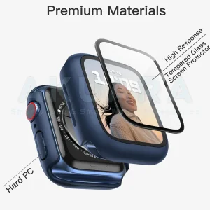 کاور آکوآرا مدل Full Protection Guard مناسب برای اپل واچ Series 8 45mm / Series 7 45mm / Series 9 45mm