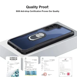 کاور گاردتک اساک مدل AntiShock Magnet Holder مناسب برای گوشی موبایل سامسونگ Galaxy S21 FE