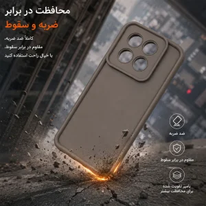 کاور گاردتک اساک مدل Silicone Puffer مناسب برای گوشی موبایل موتورولا Moto Edge 60 Fusion