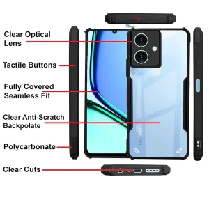 کاور گاردتک مدل Antishock مناسب برای گوشی موبایل ریلمی Note 60x