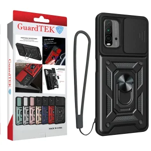 کاور گاردتک اساک مدل Dcamp Strap مناسب برای گوشی موبایل شیائومی Redmi 9t به همراه بند آویز