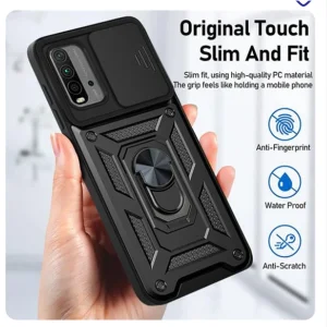 کاور گاردتک اساک مدل Dcamp Strap مناسب برای گوشی موبایل شیائومی Redmi 9t به همراه بند آویز